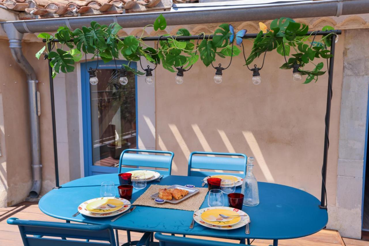 La Terrasse Tapaja Vue Conciergeriedamecarcas Leilighet Carcassonne Eksteriør bilde